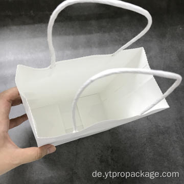 Kundenspezifische Einkaufstasche aus Papier zum Verpacken von Kleidung